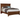 Full Size Mansion Bed In Cherry Finish