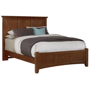 Full Size Mansion Bed In Cherry Finish