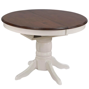 42" Round Top Table w/1-15" Butterfly Leaf