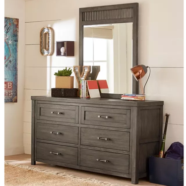 Bunkhouse 6 Drawer Dresser & Mirror