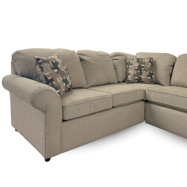 Malibu 2pc Sectional with Frame & Cushion Upgrades