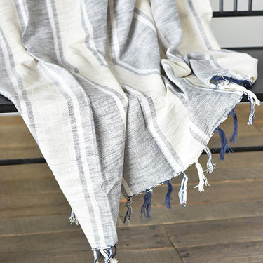 Fine Stripe Throw