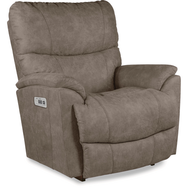 Trouper Power Rocker Recliner With Power Headrest And Wireless Remote In Sable