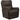 Trouper Rocker Recliner In Grey Leather