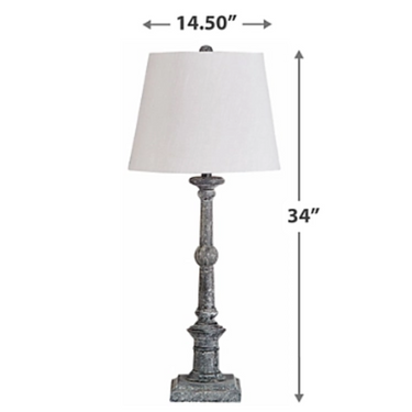 Zimba Wood Table Lamp