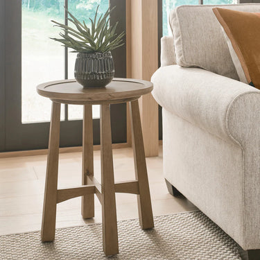 Milo Large Round End Table