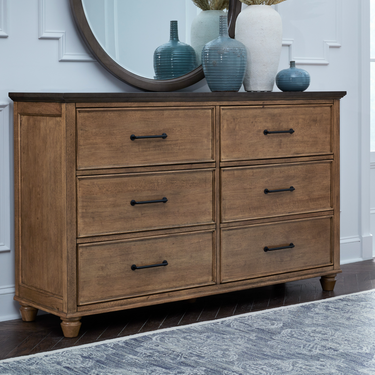 Vista 6 Drawer Dresser