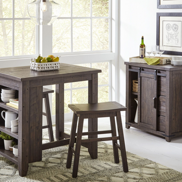 Madison County 3 Pc Counter Height Dining Set