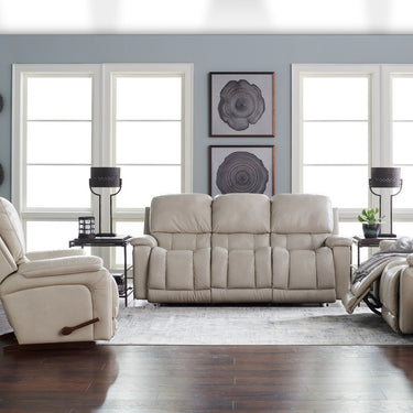 Greyson Power Reclining Leather Loveseat