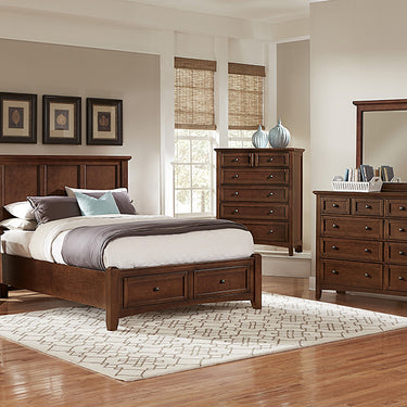 5-Drawer Chest in Cherry Finish