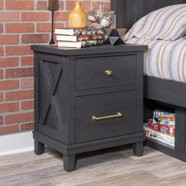 Flatiron 2 Drawer Nightstand