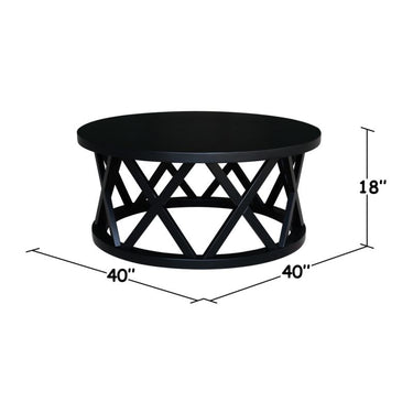 Ceylon Round Coffee Table