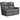 PINNACLE RECLINING LOVESEAT IN GRAPHITE