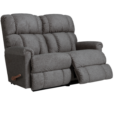Pinnacle Reclining Loveseat In Graphite