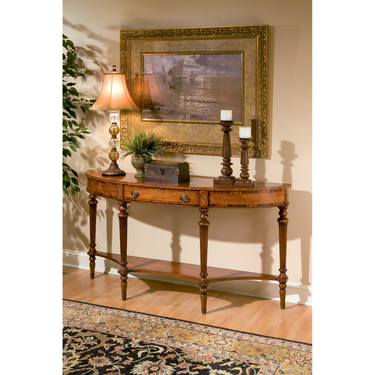 Connoisseur's Demilune Console