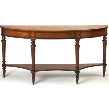 Connoisseur's Demilune Console