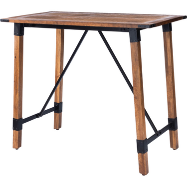 Industrial Chic Pub Table and 4 Stools