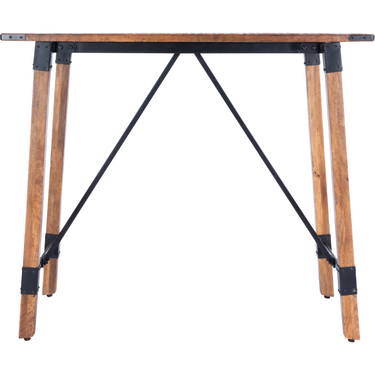 Industrial Chic Pub Table and 4 Stools