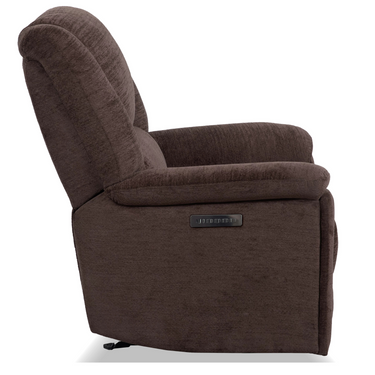 Plush Power Gliding Recliner with Adjustable Headrest & Lumbar