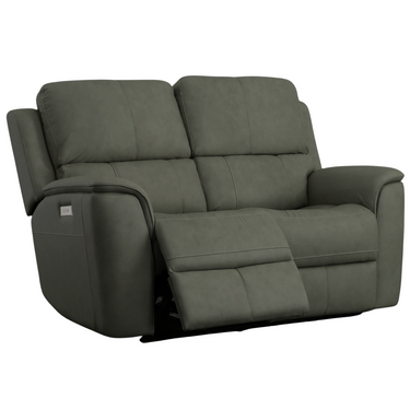 Henry Power Reclining Loveseat With Adjustable Headrest And Lumbar Support