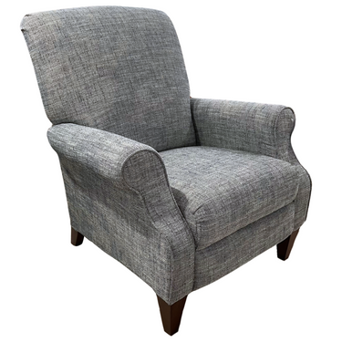 Charlotte High Leg Recliner in Indigo