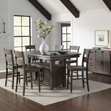 Madison County Ladderback Counter Stool