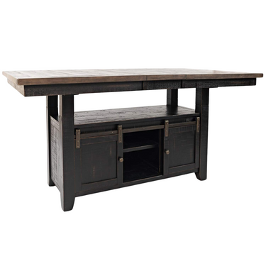 Madison County High/Low Dining Table with 1-12" Leaf