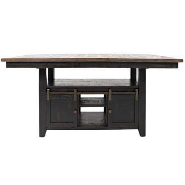 Madison County High/Low Dining Table with 1-12" Leaf
