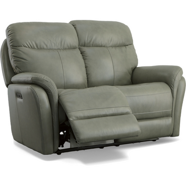 Zoey Power Reclining Loveseat W/Power Headrest