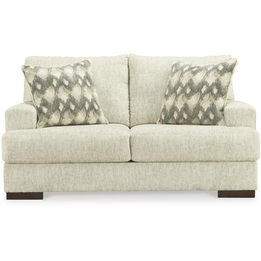Caretti Loveseat In Parchment
