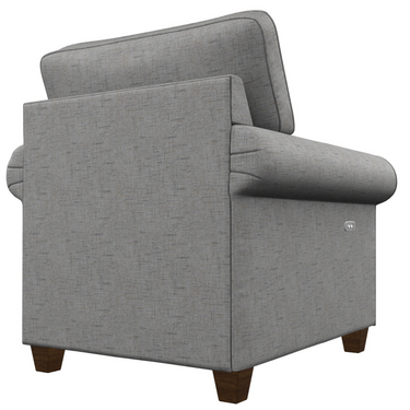 Colby Duo Reclining Chair In Ash