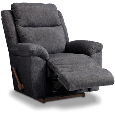 Joel Rocker Recliner In Slate Fabric