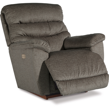 Joshua Power Rocker Recliner W/Headrest In Sable