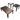 Birstrom  3Pc Table Set