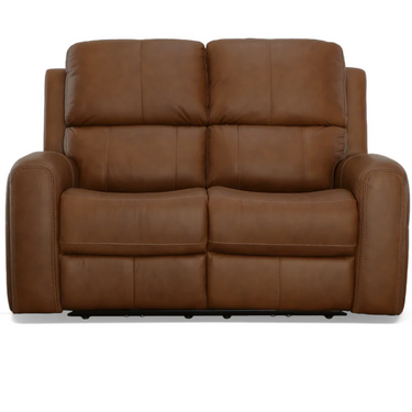 Linden Power Reclining Loveseat With Adjustable Headrest And Lumbar