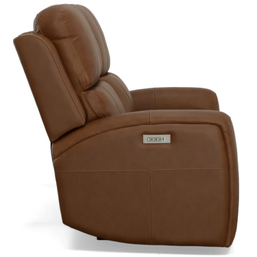 Linden Power Reclining Loveseat With Adjustable Headrest And Lumbar
