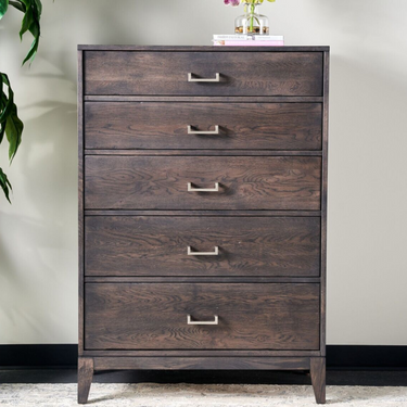 Champagne Five Drawer Chest