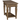 MARIBELLE WEDGE CHAIRSIDE TABLE