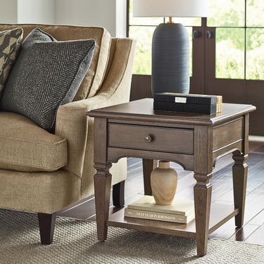 Maribelle Rectangular Drawer End Table