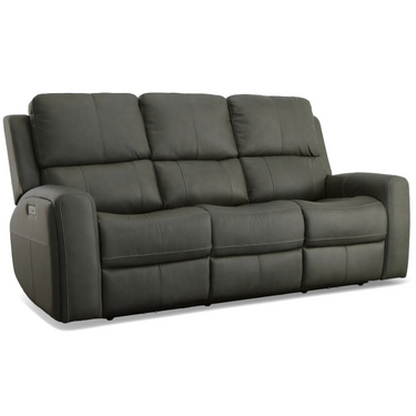 Linden Power Reclining Sofa With Adjustable Headrest And Lumbar