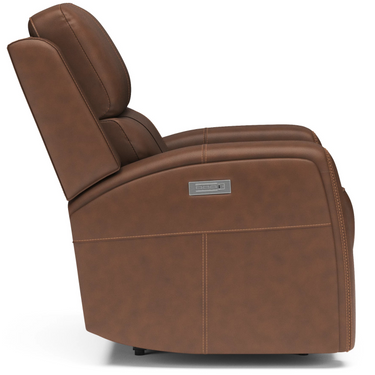 Linden Power Recliner With Adjustable Headrest And Lumbar