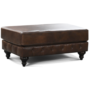 Rondell Leather Ottoman