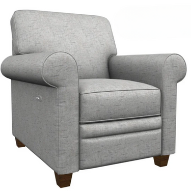 Colby Duo Reclining Chair In Ash