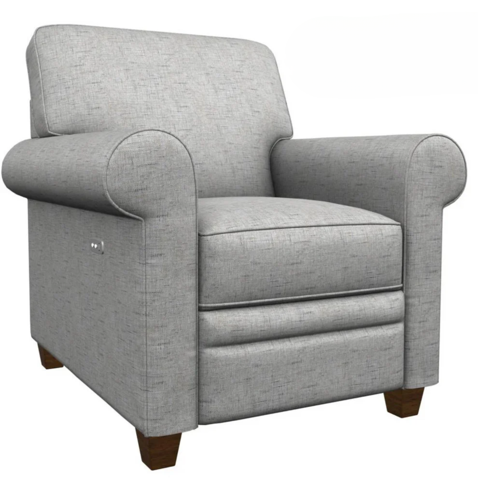 Colby Duo Reclining Chair In Ash – Moore's Furniture