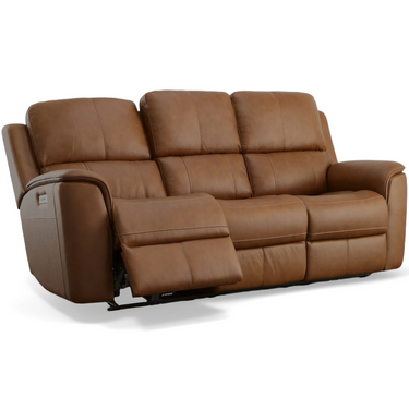 Henry Power Reclining Sofa With Adjustable Headrest And Lumbar