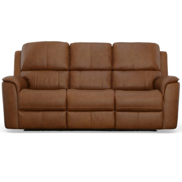 Henry Power Reclining Sofa With Adjustable Headrest And Lumbar