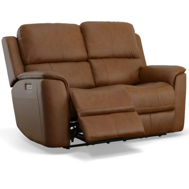 Henry Power Reclining Loveseat With Adjustable Headrest And Lumbar