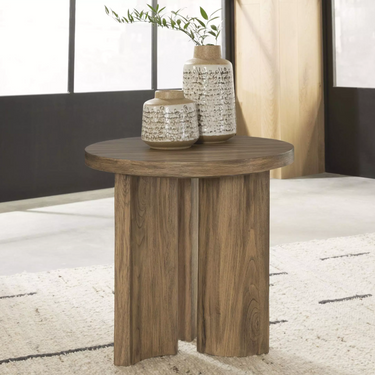 Austanny Round End Table