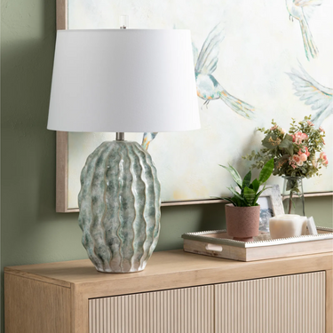 31"H Ceramic Table Lamp