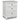 Madison 3 Drawer Nightstand